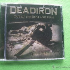 CDs de Música: DEADIRON OUT O THE RUST AND RUIN CD ALBUM 2012 HEAVY VER VIDEO PEPETO