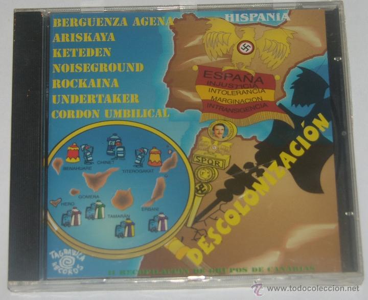 Music CDs: DESCOLONIZACI&Oacute;N CD BERGUENZA AGENA - ARISKAYA - NOISEGROUND - ROCKAINA - UNDERTAKER - CORDON UMBILIC