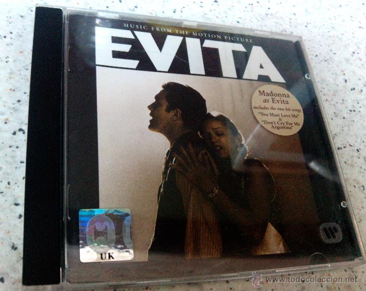CDs de m&uacute;sica: CD BANDA SONORA DE LA PEL&Iacute;CULA EVITA. - Foto 1