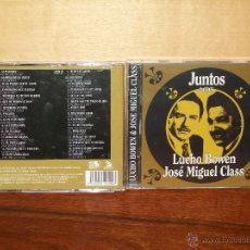 CDs de Música: JUNTOS LUCHO BOWEN Y JOSE MIGUEL CLAS - DOBLE CD NUEVO PRECINTADO. Lote 54318386