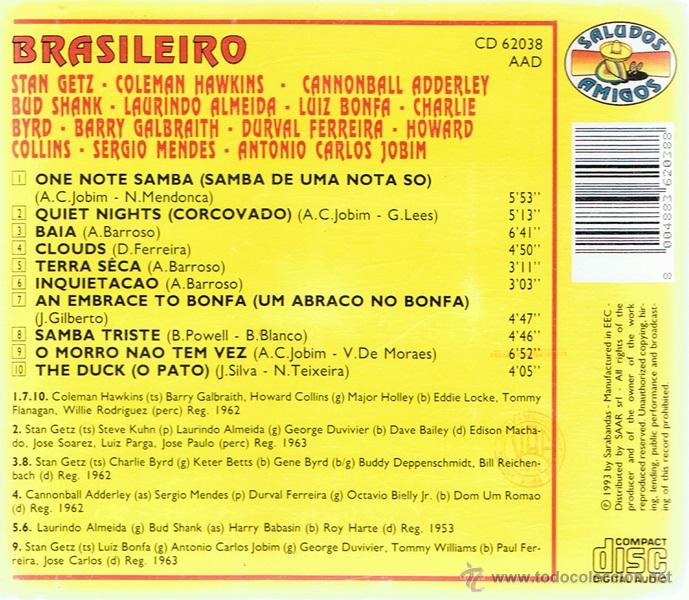 CDs de m&uacute;sica: CD BRASILEIRO BOSSA NOVA SAMBA - Foto 2