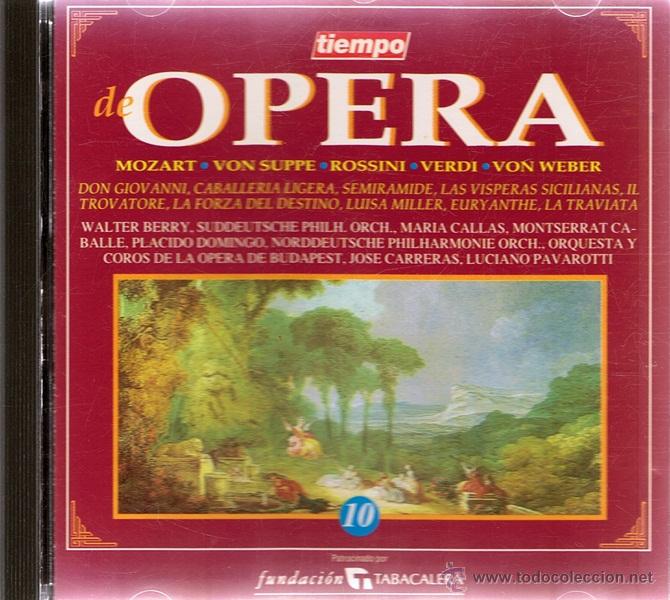 CDs de m&uacute;sica: CD DE OPERA 10 MOZART,VON SUPPE,ROSSINI - Foto 1