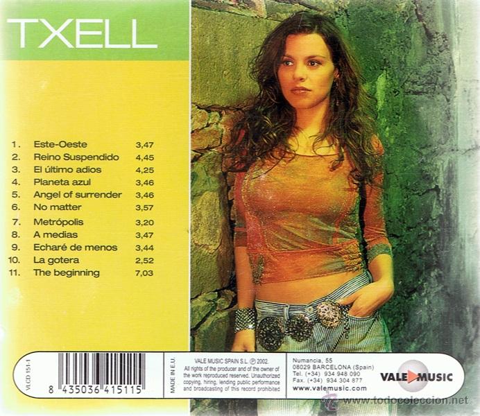 CDs de m&uacute;sica: CD TXELL - Foto 2