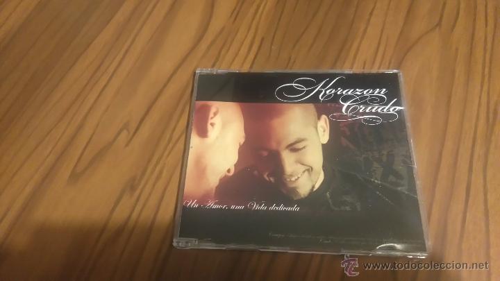 Musik-CDs: KORAZ&Oacute;N CRUDO. UN AMOR, UNA VIDA DEDICADA. CD SINGLE PROMO EN CAJA PEQUE&Ntilde;A. BUEN ESTADO. CON 4 TEMAS