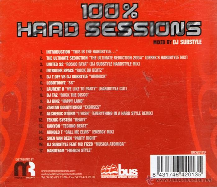 CDs de m&uacute;sica: CD 100% HARD SESSIONS - Foto 2
