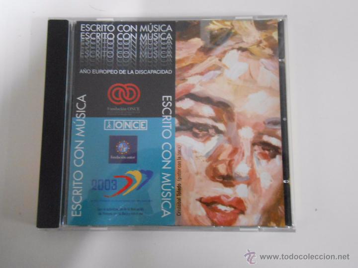 CDs de m&uacute;sica: ESCRITO CON MUSICA. A&Ntilde;O EUROPEO DE LA DISCAPACIDAD. FUNDACION ONCE. TDKCD1