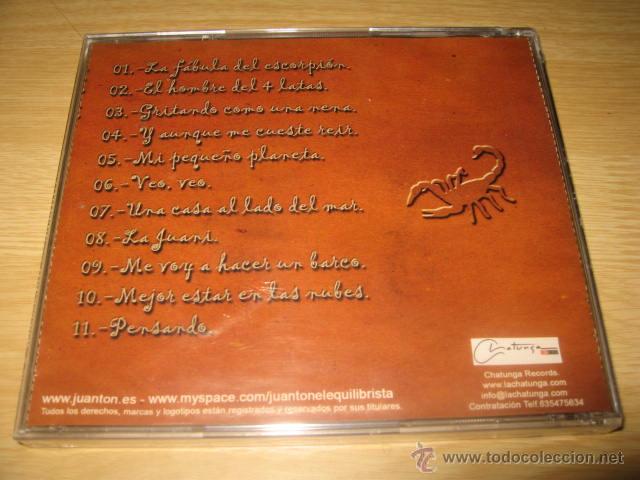 CDs de m&uacute;sica: CD JUANTON LA FABULA DEL ESCORPION - CHATUNGA RECORDS PRECINTADO DIFICIL - Foto 2