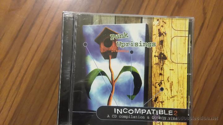 Musik-CDs: INCOMPATIBLE 2. A CD COMPILATION & CD-ROM ZINE. PUNK UPRISINGS. CD EN CAJA GRANDE EN PERFECTO ESTADO