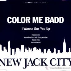 CDs de Música: COLOR ME BADD - I WANNA SEX YOU UP (CD, SINGLE). Lote 54409439