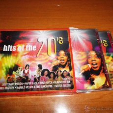 CDs de Música: HITS OF THE 70´S DOBLE CD EN CAJA HECHO EN EUROPA 33 TEMAS 2 CD BOX SET TAVARES SISTER SLEDGE RARO. Lote 54432573
