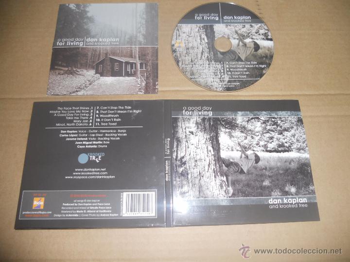 CDs de M&uacute;sica: DAN KAPLAN AND KROOKED TREE (CD) A GOOD DAY FOR LIVING A&Ntilde;O 2010