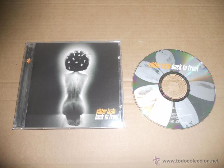 CDs de m&uacute;sica: VIKTOR LAZLO (CD) BACK TO FRONT A&Ntilde;O 1998 - Foto 1