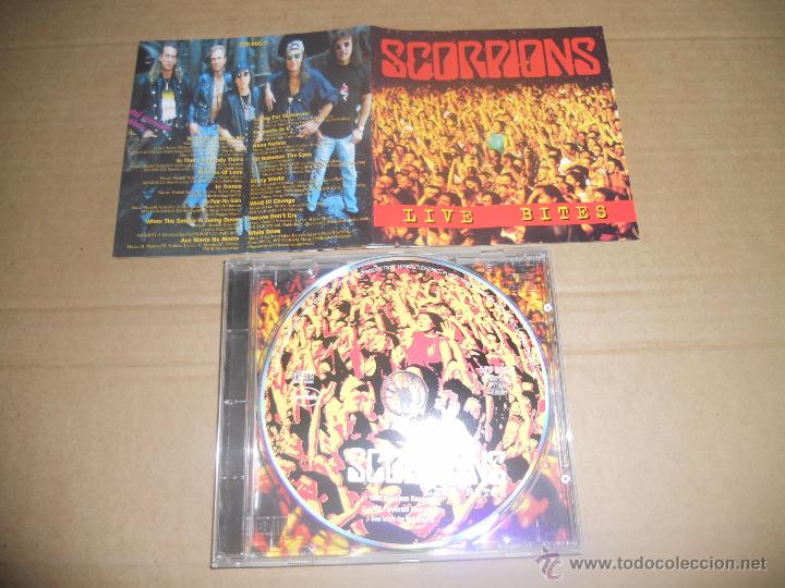 CDs de m&uacute;sica: SCORPIONS (CD) LIVE BITES A&Ntilde;O 1997 - Foto 1