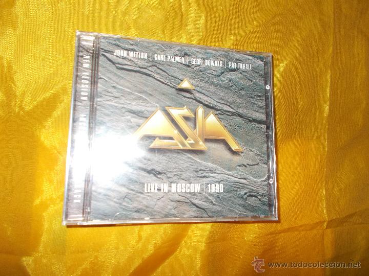 CDs de m&uacute;sica: ASIA. LIVE IN MOSCOW 1990. CD. EAGLE RECORDS 1998. IMPECABLE (#) - Foto 1