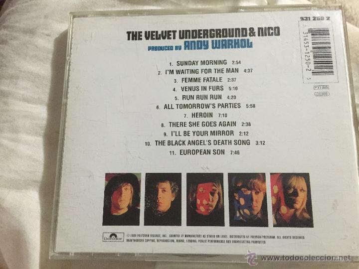 cd the velvet underground & nico - andy warhol - Buy CD's of other music  styles on todocoleccion