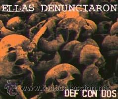 CDs de m&uacute;sica: Def Con Dos - Ellas Denunciaron (CD, Single, Promo) - Foto 1