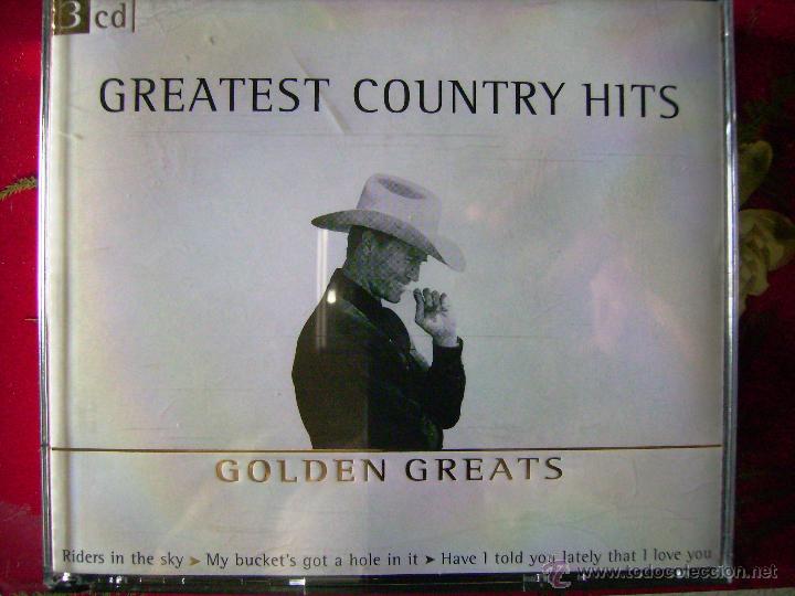 CDs de m&uacute;sica: GRANDES EXITOS DEL COUNTRY...3 CD&acute;S.....PEDIDO MINIMO 5&euro; - Foto 1