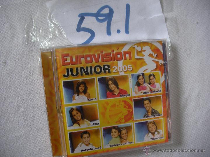 CDs de M&uacute;sica: CD MUSICA - EUROVISION JUNIOR - ENVIO GRATIS A ESPA&Ntilde;A