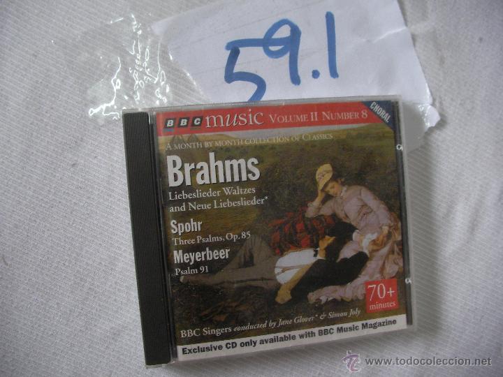 CDs de m&uacute;sica: CD MUSICA - BRAHMS - ENVIO GRATIS A ESPA&Ntilde;A - Foto 1