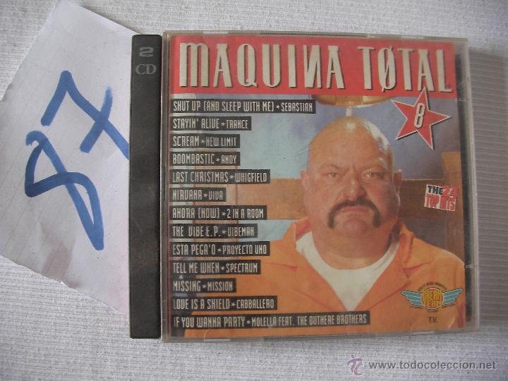 CDs de m&uacute;sica: CD MUSICA - MAQUINA TOTAL 8 - Foto 1