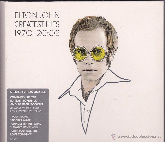 Elton John GREATEST HITS 1970-2002 CD