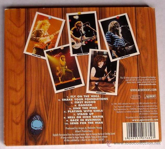 CDs de m&uacute;sica: AC-DC - FLO ON THE WALL (CD) 2003 - Foto 2