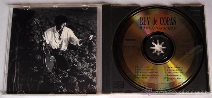 CDs de m&uacute;sica: REY DE COPAS - RESERVADO PARA LA PASI&Oacute;N (CD) 1993 - Foto 2