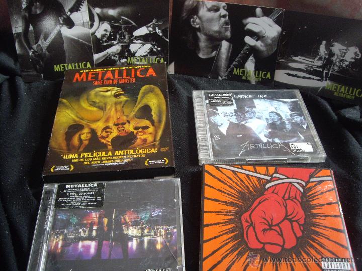 CDs de m&uacute;sica: LOTE METALLICA 5 CDS Y 2 DVDS - Foto 1
