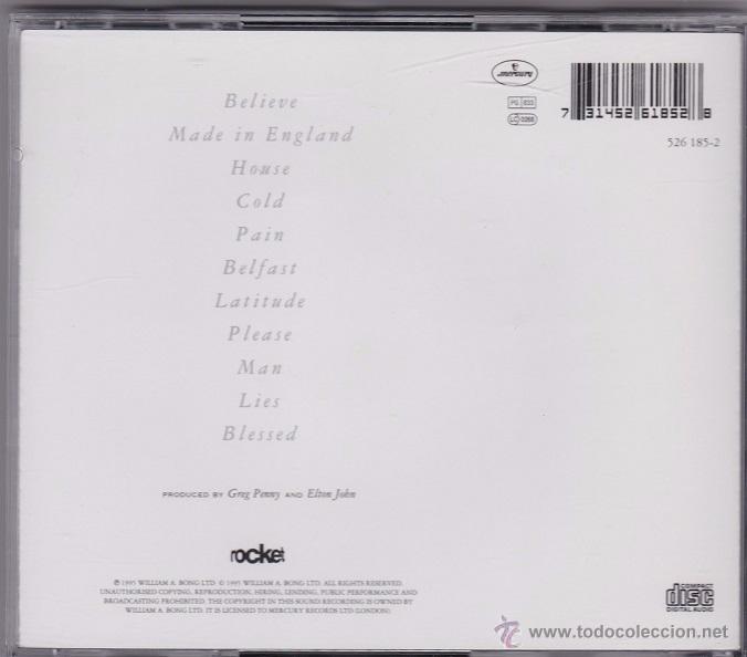 CDs de m&uacute;sica: Elton John - Made In England - Foto 2