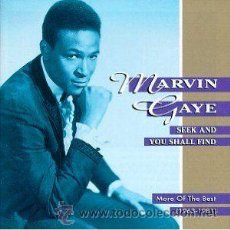 CDs de Música: MARVIN GAYE - SEEK AND YOU SHALL FIND: MORE OF THE BEST (1963-1981) (CD, COMP). Lote 54654149