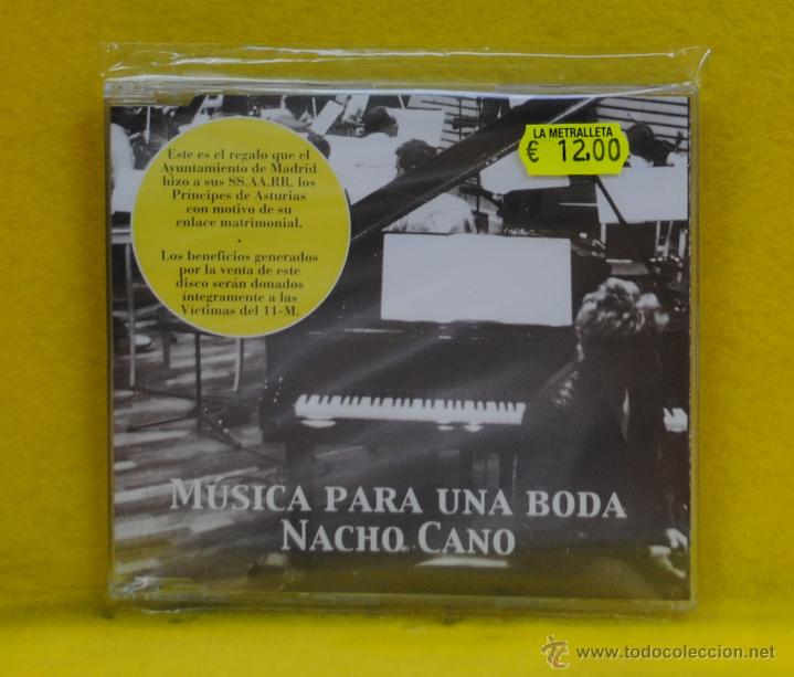 CDs de m&uacute;sica: NACHO CANO - MUSICA PARA UNA BODA - CD SINGLE - Foto 1