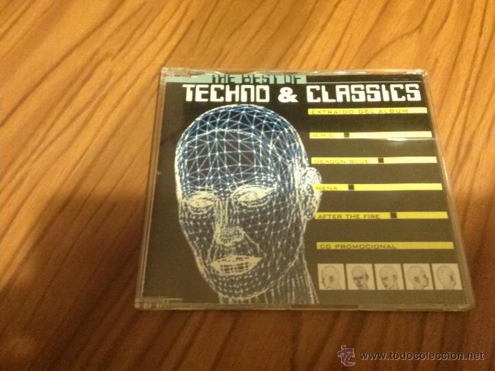 CD de M&uacute;sica: TECNO Y CLASSICS. CD PROMO CON 4 TEMAS EN CAJA PEQUE&Ntilde;A. BUEN ESTADO.