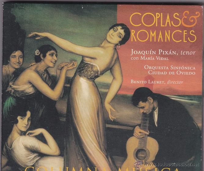 Music CDs: Coplas & Romances - Orquesta de Oviedo - Joaqu&iacute;n Pix&aacute;n, Mar&iacute;a Vidal. Dirigido por Benito Lauret
