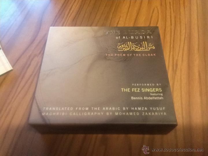 CD de M&uacute;sica: THE BURDA OF AL-BUSIRI. 3 CD M&Aacute;S LIBRO EN UNA CAJA. MAGN&Iacute;FICO ESTADO. RAR&Iacute;SIMO.
