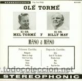 CDs de m&uacute;sica: MEL TORM&Eacute; WITH BILLY MAY - &iexcl;Ol&eacute; Torm&eacute;! - Foto 2