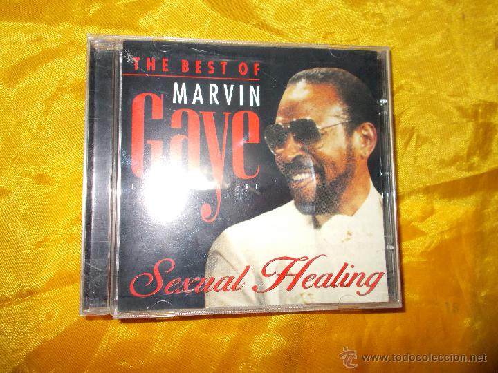 Music CDs: THE BEST OF MARVIN GAYE.  LIVE IN CONCERT.  SEXUAL HEALING. CD.  IMPECABLE