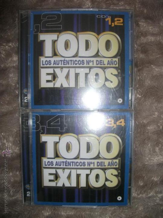 CDs de m&uacute;sica: TODO &Eacute;XITOS, LOS AUT&Eacute;NTICOS N&Uacute;MEROS UNO DEL A&Ntilde;O - Foto 1