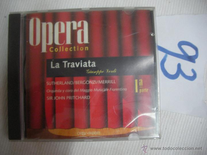 CDs de m&uacute;sica: ANTIGUO CD - LA TRAVIATA - ENVIO GRATIS A ESPA&Ntilde;A - Foto 1