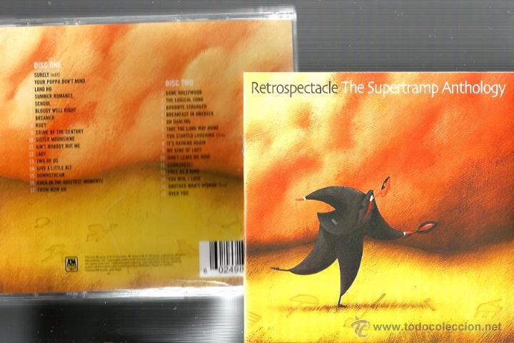 CDs de m&uacute;sica: DOBLE CD SUPERTRAMP : ANTHOLOGY RETROSPECTACLE - Foto 1