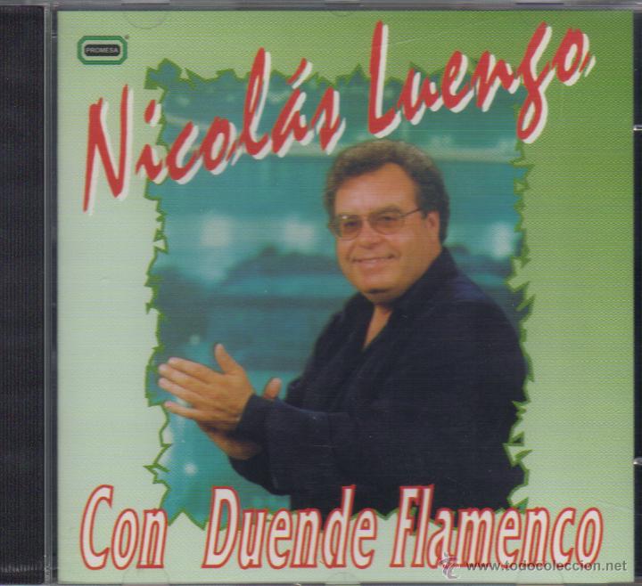 Music CDs: NICOLAS LUENGO-CON DUENDE FLAMENCO CD ALBUM 2002 SPAIN