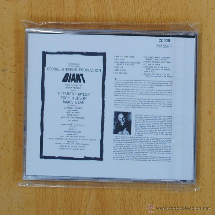 CDs de m&uacute;sica: VARIOS - GIANT - BSO - CD - Foto 2
