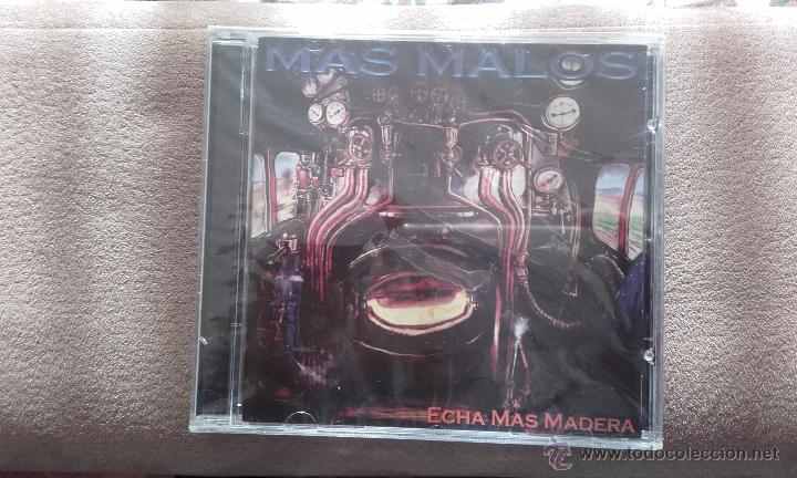 CDs de m&uacute;sica: cd nuevo precintado M&aacute;s malos Echa m&aacute;s madera - Foto 1
