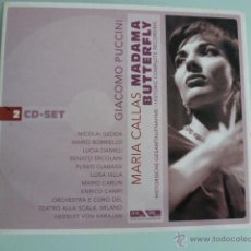 CDs de Música: DOBLE CD MADAME BUTTERFLY. MARIA CALLAS. Lote 108682291