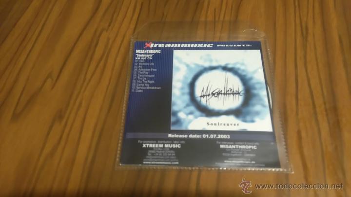 CD di Musica: MISANTHROPIC. SOULREAVER. CD PROMO EN FUNDA DE PL&Aacute;STICO CON PRESENTACI&Oacute;N. BUEN ESTADO. RARO