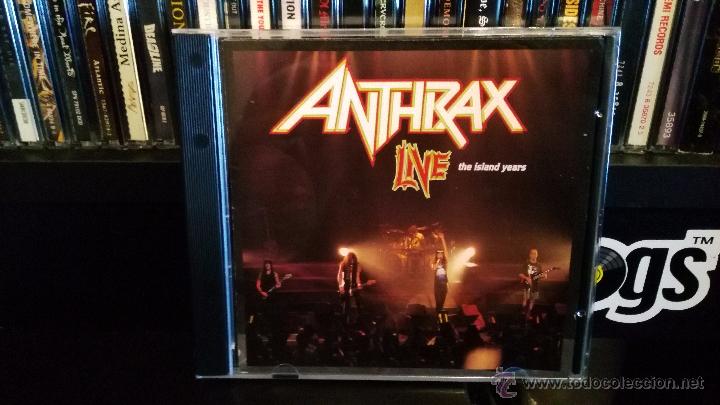 CDs de m&uacute;sica: ANTHRAX - LIVE - THE ISLAND YEARS - Foto 1