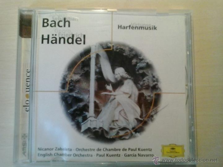 CDs de m&uacute;sica: BACH, H&Auml;NDEL: HARFENMUSIK. DG. - Foto 1