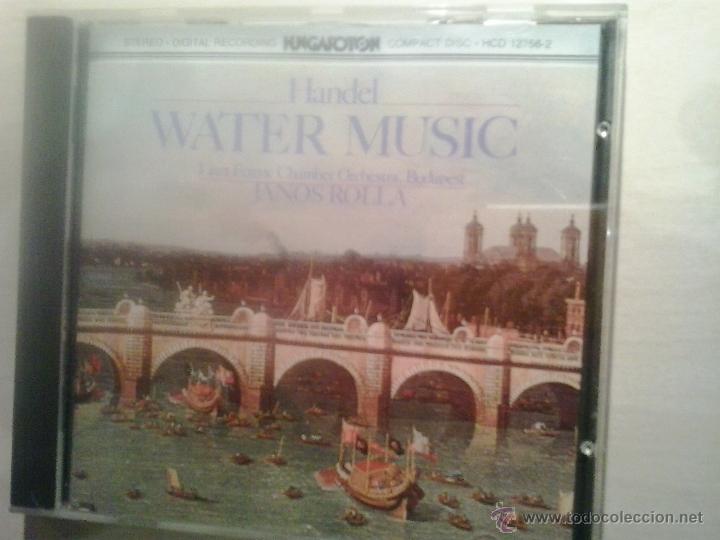CDs de m&uacute;sica: HANDEL: WATER MUSIC. ROLLA. HUNGAROTON. - Foto 1