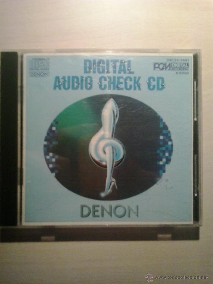 CDs de m&uacute;sica: DIGITAL AUDIO CHECK CD. DENON. - Foto 1