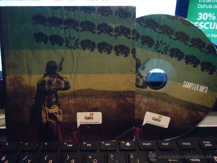 CDs de m&uacute;sica: cd original - sampler mp3 ciphra son buenos - indice rock , hiphop - Foto 1
