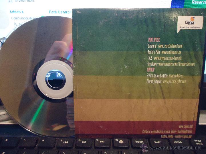 CDs de m&uacute;sica: cd original - sampler mp3 ciphra son buenos - indice rock , hiphop - Foto 2